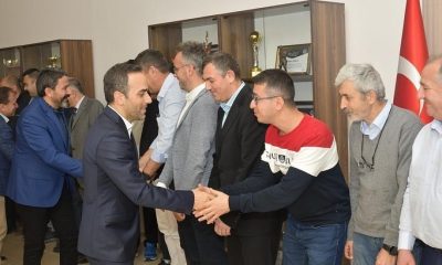 Gençlik ve Spor İl Müdürlüğü personeli bayramlaştı