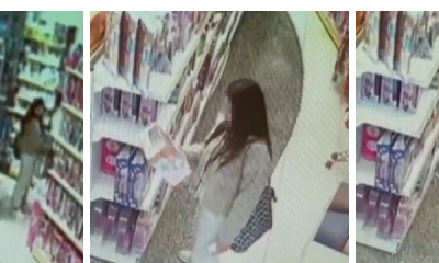 Bin 100 lira değerinde oyuncak çalan kadın güvenlik kamerasına yakalandı.Video Haber