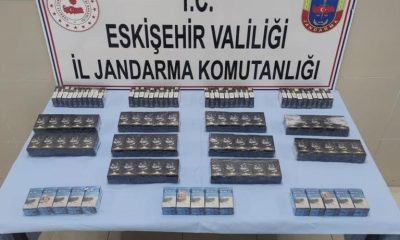 Kaçak sigara sattığı tespit edilen şüpheli jandarma tarafından yakalandı