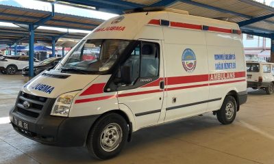 Osmaneli Belediyesine 1 ambulans hibe edildi