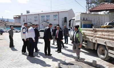 Kütahya’nın Zığra Mahallesi’ne 4 bin 500 metrekare kilit taşı