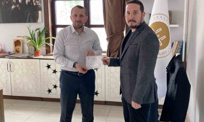 Depremzedelere 7 bin TL bağışladı