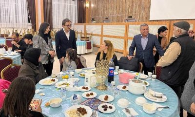 Altıntaş’ta depremzede ailelere iftar yemeği