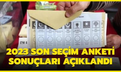 Seçim Zamanı | Son Seçim Anketi Yayınlandı 2023 seçim anketinde son durum! Seçim anketlerinde son durumu