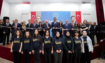 Prof.Dr. Nabi Avcı Kütüphanesi törenle açıldı