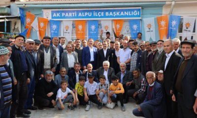 Enerji Bakanı Dönmez’e Alpu,da Sıcak Karşılama