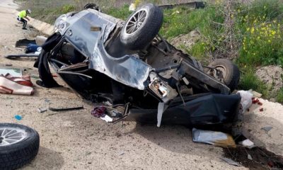 Trafik kazasında aynı aileden 3 kişi yaralandı