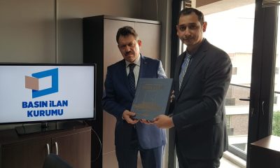 Eskişehir C. Başsavcısı Ali Yeldan, Basın İlan Kurumu Eskişehir Şube Müdürü Aşkın’ı ziyaret etti