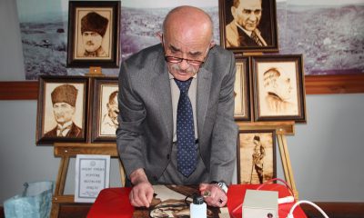 Eşi ölünce kendini bu sanata adadı