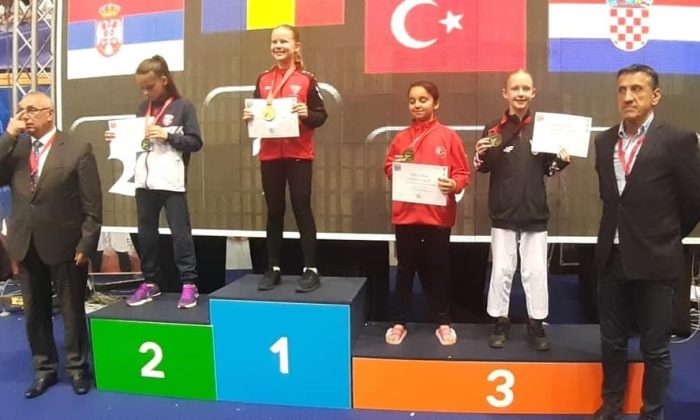 Eskişehirli karateci Balkan Şampiyonası’nda 3’üncü oldu
