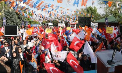 TEPEBAŞI MİTİNGİNDE “VEKİL ANNEMİZ” TEZAHÜRATLARI