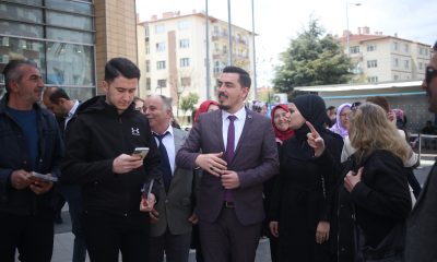 Erkan Sarmaşık’a Şehir Merkezinde yoğun ilgi
