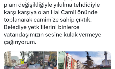 Mahkeme’den Hâl Camii Yıkılamaz Kararı!