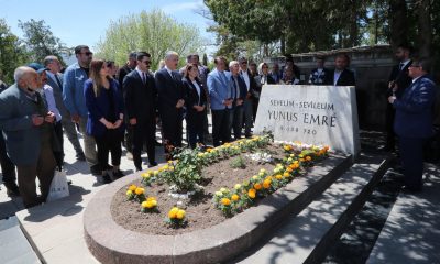Büyük Türk Düşünürü Yunus Emre Kabri Başında Anıldı
