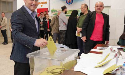 Başkan Alim Işık oyunu kullandı