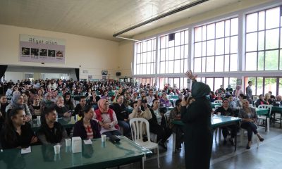 SARAR FABRKASI İŞÇİLERİ PROF. DR. GÜRCAN’A YOĞUN İLGİ GÖSTERDİ