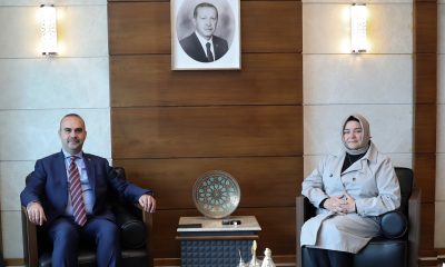 Ayşen Gürcan’dan Bakan Kacır’ a Hayırlı olsun Ziyareti