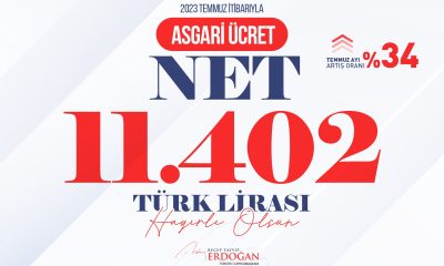 Asgari Ücrete Zam Oranı Belli Oldu