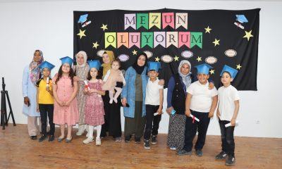 Şehit Melih Özcan İlkokulunda mezuniyet töreni yapıldı