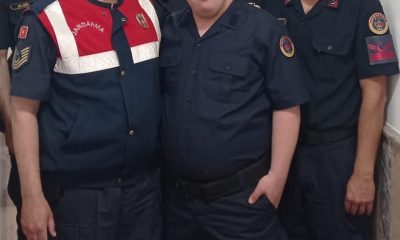 Eskişehirli down sendromlu Emre’nin temsili askerlik sevinci