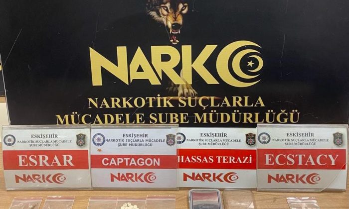 Eskişehir’de uyuşturucu madde satıcılarına yönelik operasyon