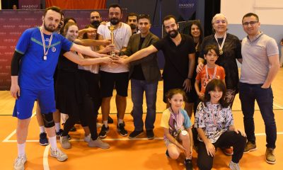 Personel Voleybol Turnuvası şampiyonu AÖF oldu