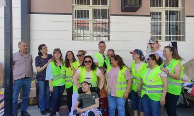 Eskişehirli hayırseverler özel gereksinimli ve kimsesiz çocuklarla bayramlaştı