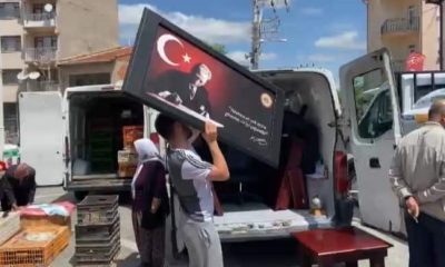 Atatürk Posterini bile Haczeden CHP’li Belediye ye Tepkiler çığ gibi Büyüyor