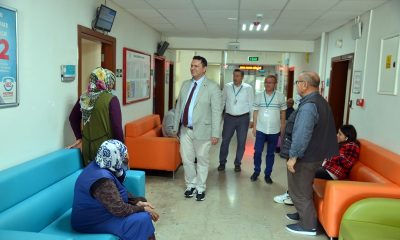 Eskişehir İl Sağlık Müdürü Prof. Dr. Uğur Bilge, Sivrihisar İlçe Devlet Hastanesini ziyaret etti