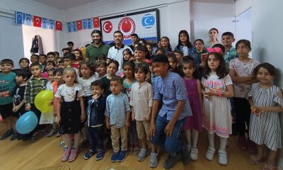 Eskişehir’de yaşayan Irak’lı Türkmen çocuklar gönüllerince eğlendiler
