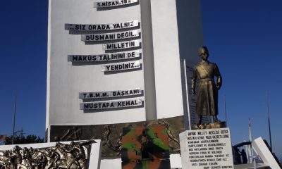 ‘Metristepe Şehitler Heykeli’ ve mezarlar bakımsızlıktan ilgi bekliyor