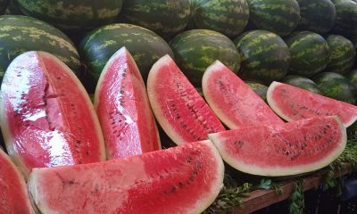 Sıcak havada vatandaşların favorisi karpuz