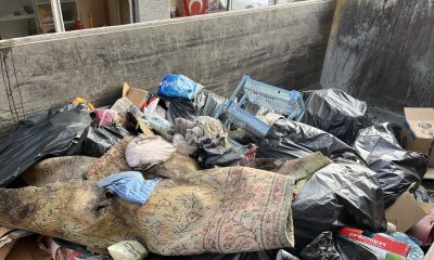 40 ton atık çıkarılan evde yeniden çöp birikiyor