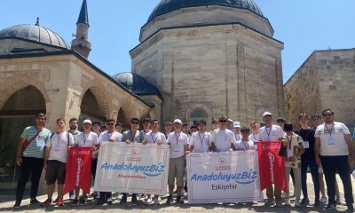 Afyonkarahisarlı 40 genç Eskişehir’i gezdi