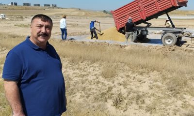 Beylikova TMO yılın ilk mahsulünü aldı