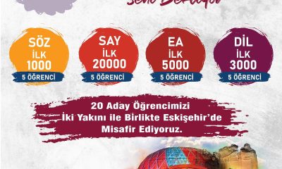 Anadolu Üniversitesi başarılı öğrencileri Eskişehir’de ağırlıyor
