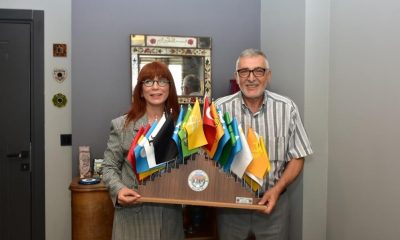 Başkan Bozkurt’tan Yeşilay Eskişehir Şube Başkanı Dökmeci’ye hayırlı olsun ziyareti