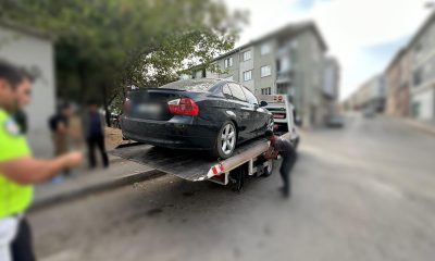 Drift atan araç sürücüsüne 28 bin 532 TL ceza yazıldı