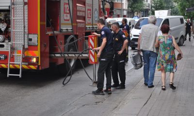 Sabah saatlerinde aniden yükselen dumanlar endişeye sebep oldu