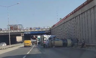 Eskişehir’de 3 aracın karıştığı zincirleme kaza meydana geldi (Video Haber)