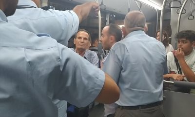 Durakta başlayan ve otobüs içinde süren ilginç gerginlik