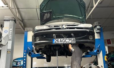 Sanayi esnafının sıcağa rağmen zorlu mesaisi