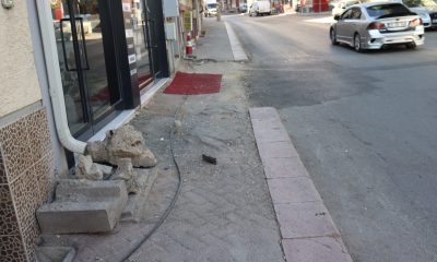 Bozuk kaldırımlar onarım bekliyor