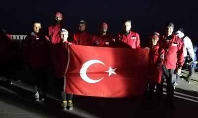 Eskişehir DAK ekibi Kocatepe ye yürüdü
