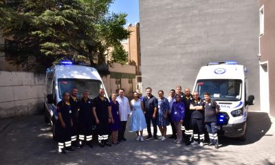 ESOGÜ Hastanesi’nde 2 Ambulans Hizmet Vermeye Başladı