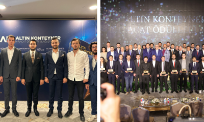 Genç MÜSİAD Altın Konteyner ödülleri programında Eskişehir’ imize iki ödül