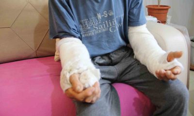 Yaşlı adam bahçesine koyun sürüsü sokan çoban tarafından dövüldü