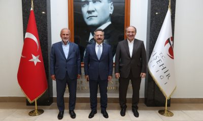 Eski Bakanlardan Vali Aksoy’a Ziyaret