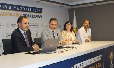 Hikmet Çelik Odunpazarı ilçe Yönetimini Bilgilendirdi