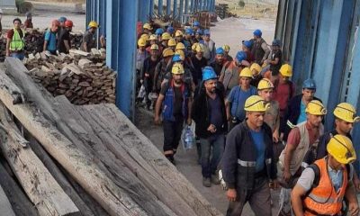 Doruk Madencilik işçileri kendilerini yeraltına kapattı